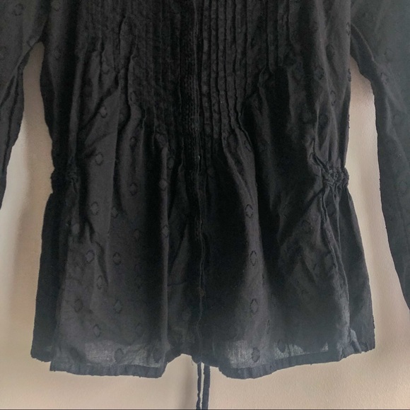 Urban Outfitter UO Ecote black button up blouse - Picture 5 of 6